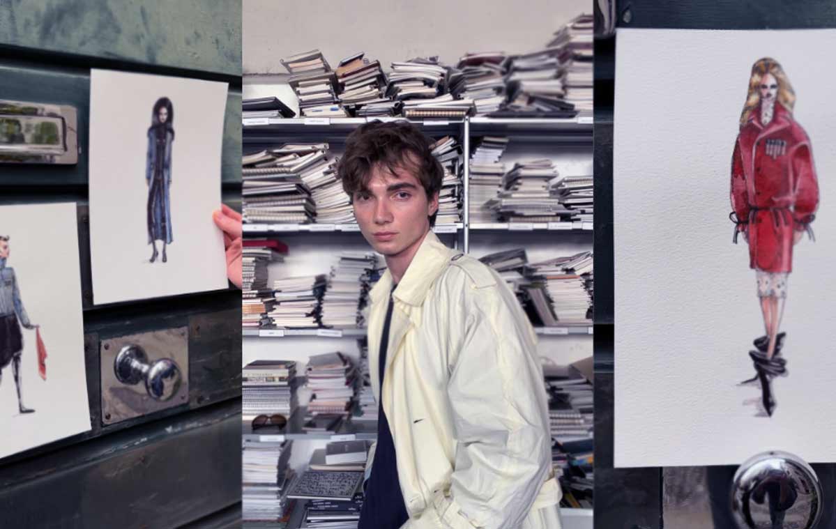 Luka Panchulidze sketches and early drawings