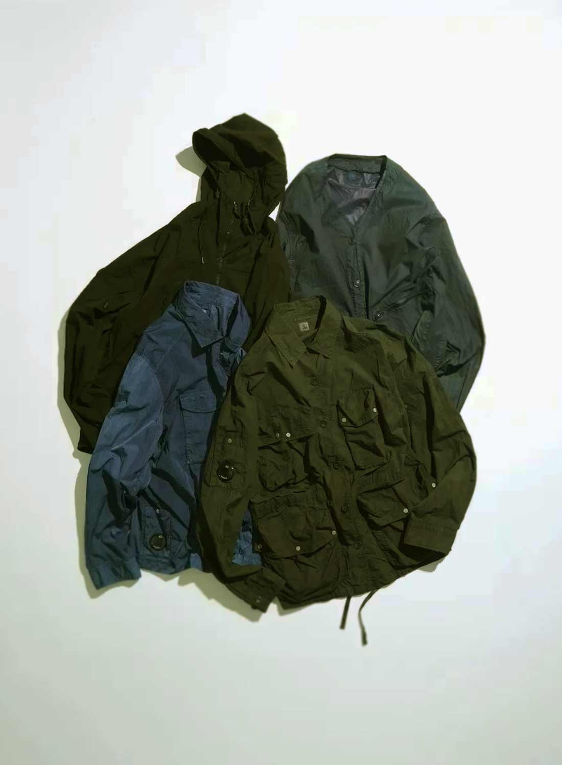 KUON C.P. Company dyed jacket collaboration
