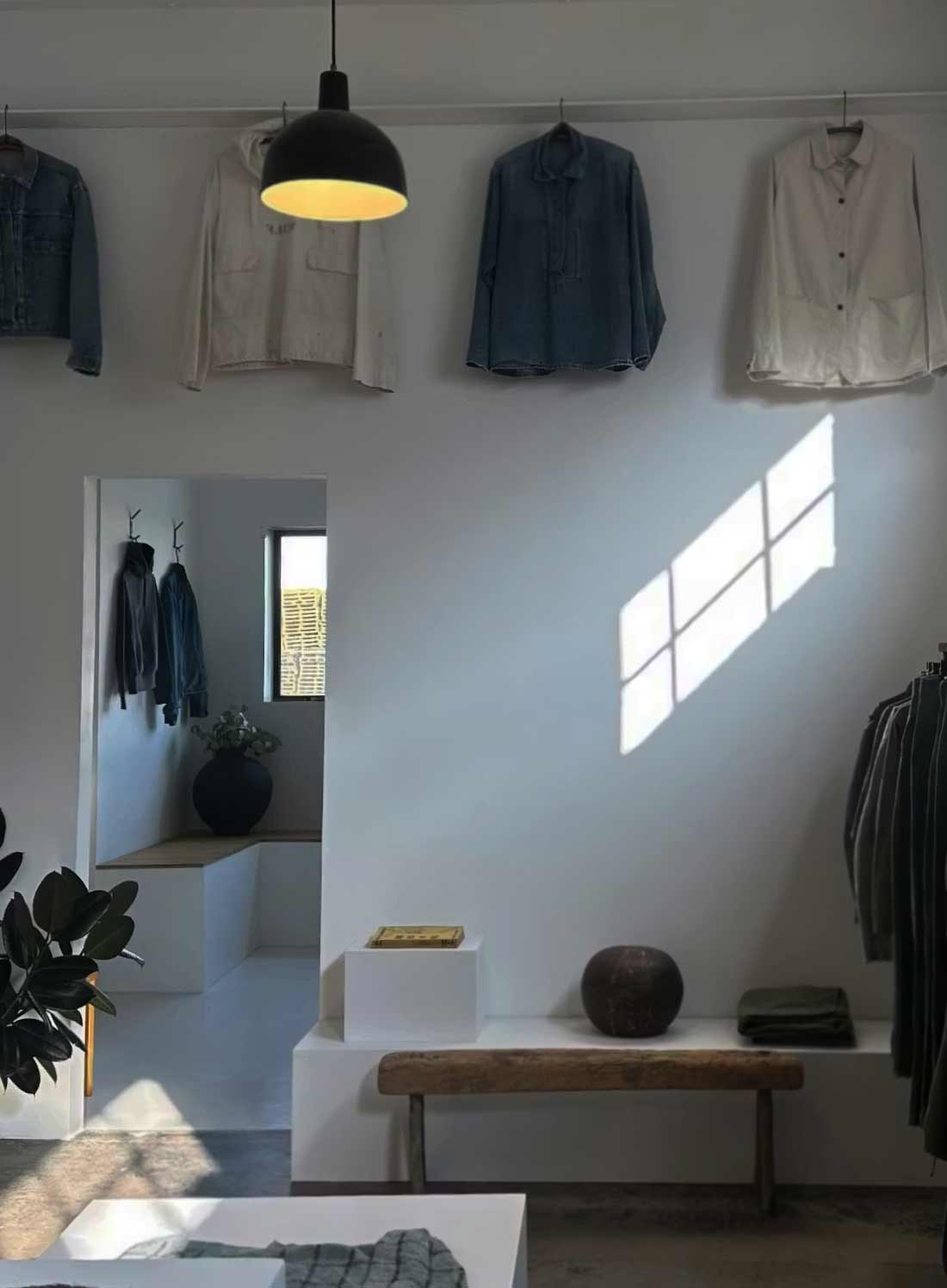 Vintage clothing wear patterns authentic aging